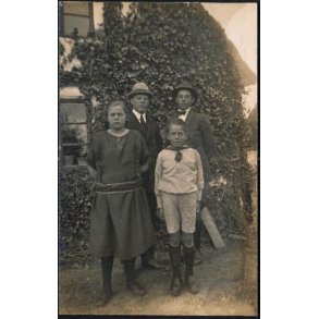 Fotokort Ukendt - Personer - Ubrugt