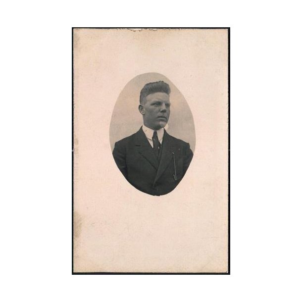 Fotokort Ukendt - Mand - Ubrugt