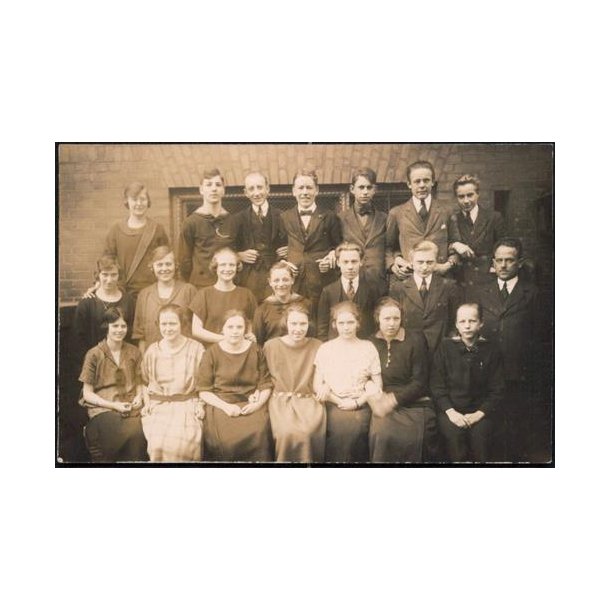 Fotokort Ukendt - 1923 - Skole ? - Ubrugt