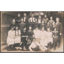 Fotokort Ukendt - 1921 Skole ? - Ubrugt