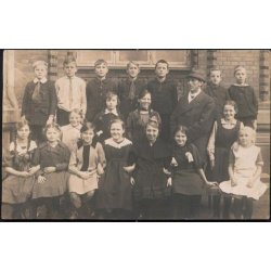 Fotokort Ukendt - 1919 Skole ? - Ubrugt