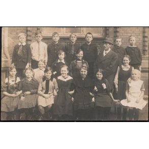 Fotokort Ukendt - 1919 Skole ? - Ubrugt