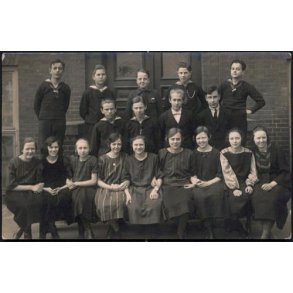 Fotokort Ukendt - 1922 Skole ? - Ubrugt