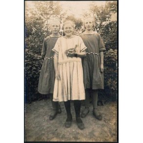 Fotokort Ukendt - Unge Damer? - Ubrugt