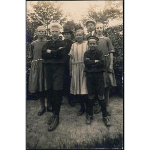 Fotokort Ukendt - Familie ? - Ubrugt