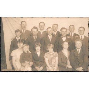 Fotokort Ukendt - Familie ? - Ubrugt