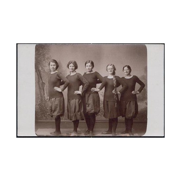 Fotokort Ukendt - Kvinder ? - Ubrugt