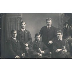 Fotokort Ukendt - Herrer ! - Ubrugt