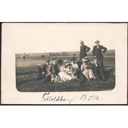 Fotokort Ukendt - Fodboldkamp 17-4-14 - Ubrugt