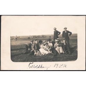 Fotokort Ukendt - Fodboldkamp 17-4-14 - Ubrugt