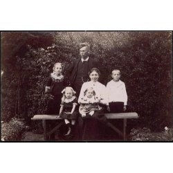 Fotokort Ukendt - Familie ? - Brugt