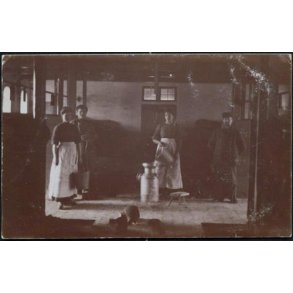 Fotokort Ukendt - Staldarbejde ? - Ubrugt