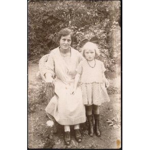 Fotokort Ukendt -Mor og Barn ? - Ubrugt