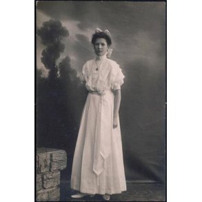 Fotokort Ukendt - Komfirmand ? - Ubrugt