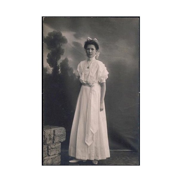 Fotokort Ukendt - Komfirmand ? - Ubrugt