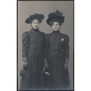 Fotokort Ukendt - Damer ? - Brugt