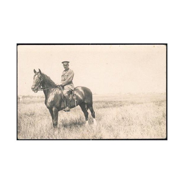 Fotokort Ukendt - Kaptajn Ankj&aelig;r. - Ubrugt