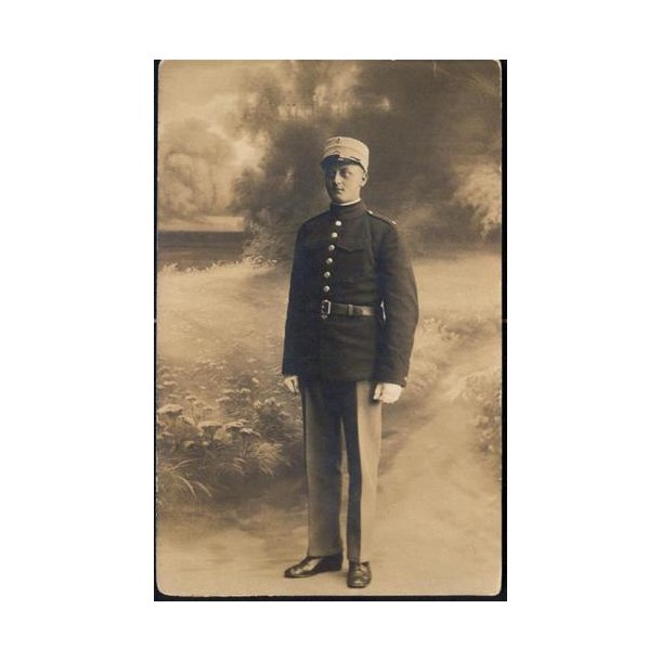 Fotokort Ukendt - Soldat - Ubrugt