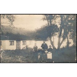 Fotokort Ukendt - Familien p&aring; Spangager ?