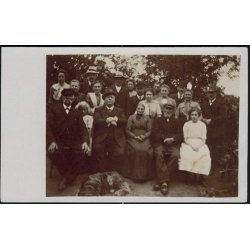 Fotokort Ukendt - Familien ? - Ubrugt