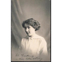 Fotokort Ukendt - Til Erindring om din lille M&auml;ry