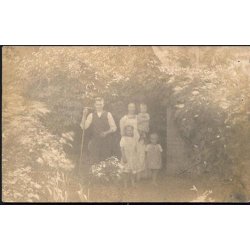 Fotokort Ukendt - Familie ? - Brugt