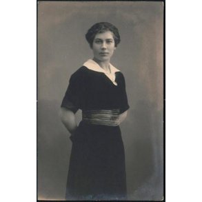 Fotokort Ukendt - Dame ? - Ubrugt