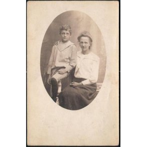 Fotokort Ukendt - Familie ? - Ubrugt