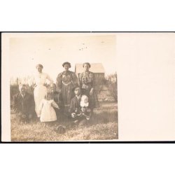 Fotokort Ukendt - Familie ? - Ubrugt