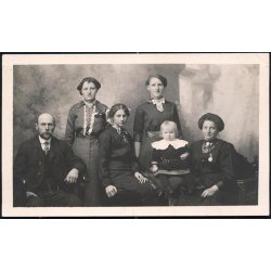 Fotokort Ukendt - Familie ? - Ubrugt