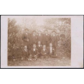 Fotokort Ukendt - Herrertur ? - Ubrugt