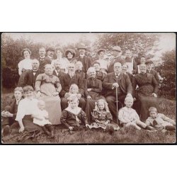 Fotokort Ukendt - Familie ? - Ubrugt