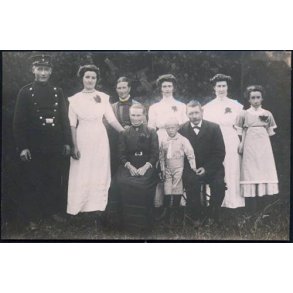 Fotokort Ukendt - Familie ? - Ubrugt