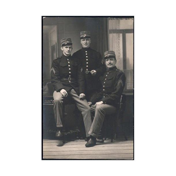 Fotokort Ukendt - Soldater - Ubrugt