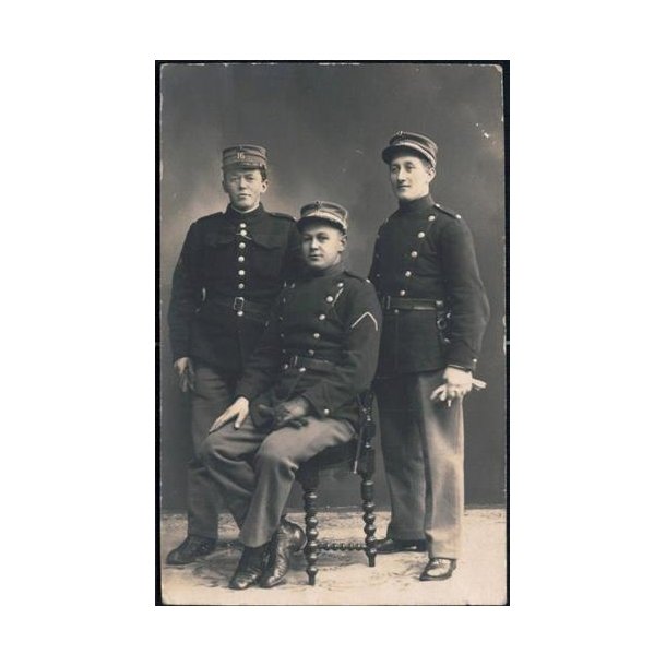 Fotokort Ukendt - Soldater - Ubrugt