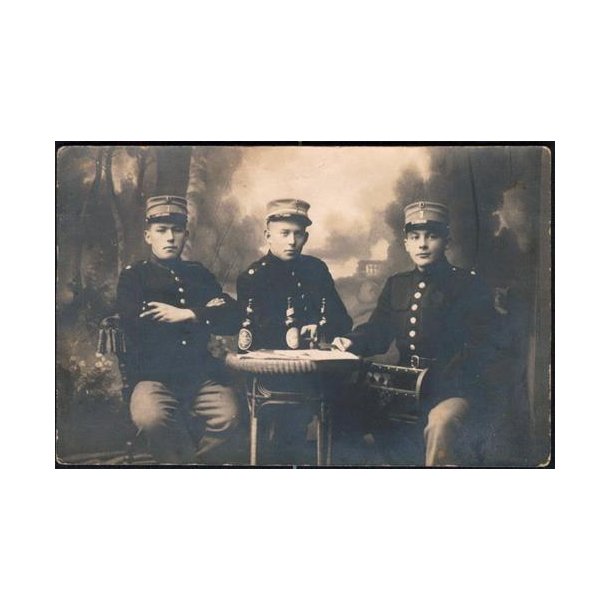 Fotokort Ukendt - Soldater ? - Brugt