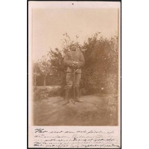 Fotokort Ukendt - Soldat ? - Brugt