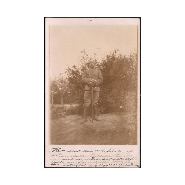 Fotokort Ukendt - Soldat ? - Brugt