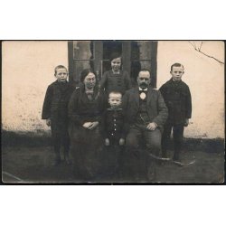 Fotokort Ukendt - Familie ? - Ubrugt