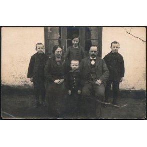 Fotokort Ukendt - Familie ? - Ubrugt