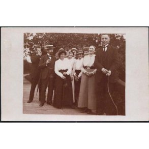 Fotokort Ukendt - Familie ? - Ubrugt