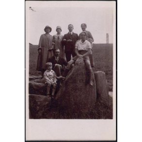 Fotokort Ukendt - Familie ? - Ubrugt