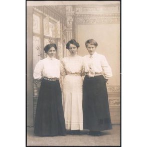 Fotokort Ukendt - Damer ? - Ubrugt