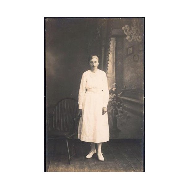 Fotokort Ukendt - Konfirmand ? - Ubrugt