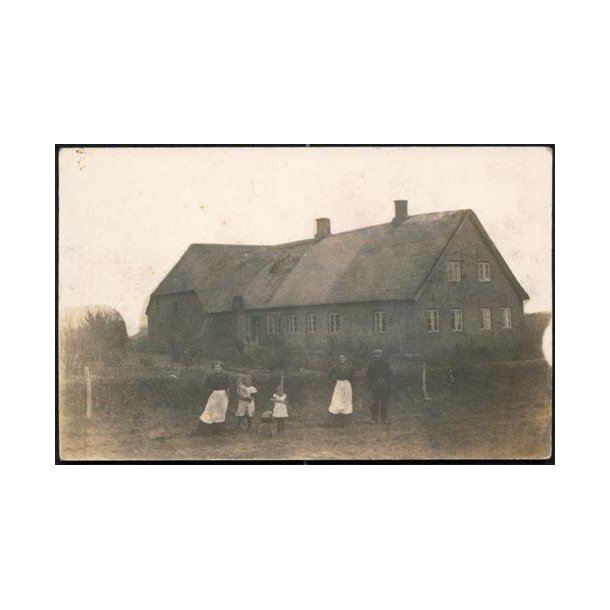 Fotokort Ukendt - G&aring;rd? Brugt