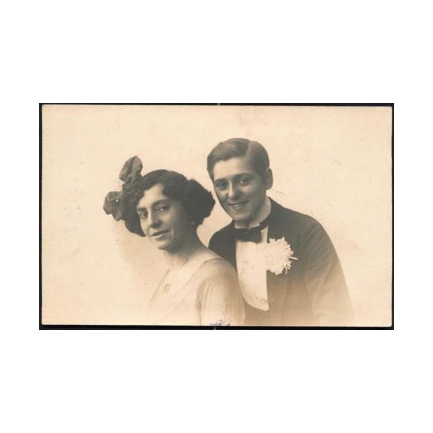 Fotokort Ukendt - To personer ? Ubrugt