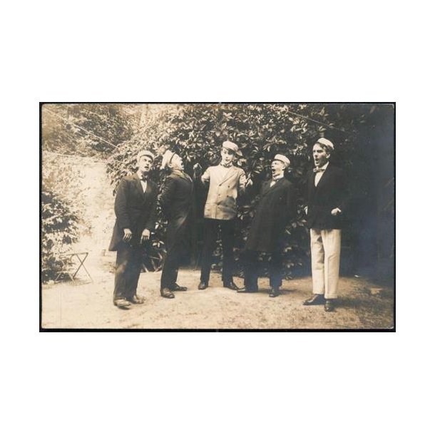 Fotokort Ukendt - Studentersangere ? Ubrugt