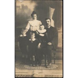 Fotokort Ukendt - Familie ? Ubrugt