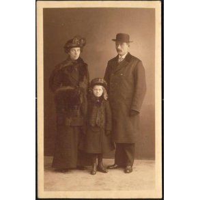 Fotokort Ukendt - Familie ? Ubrugt