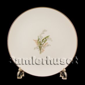 Liljekonval Tallerken Flad 21 cm.